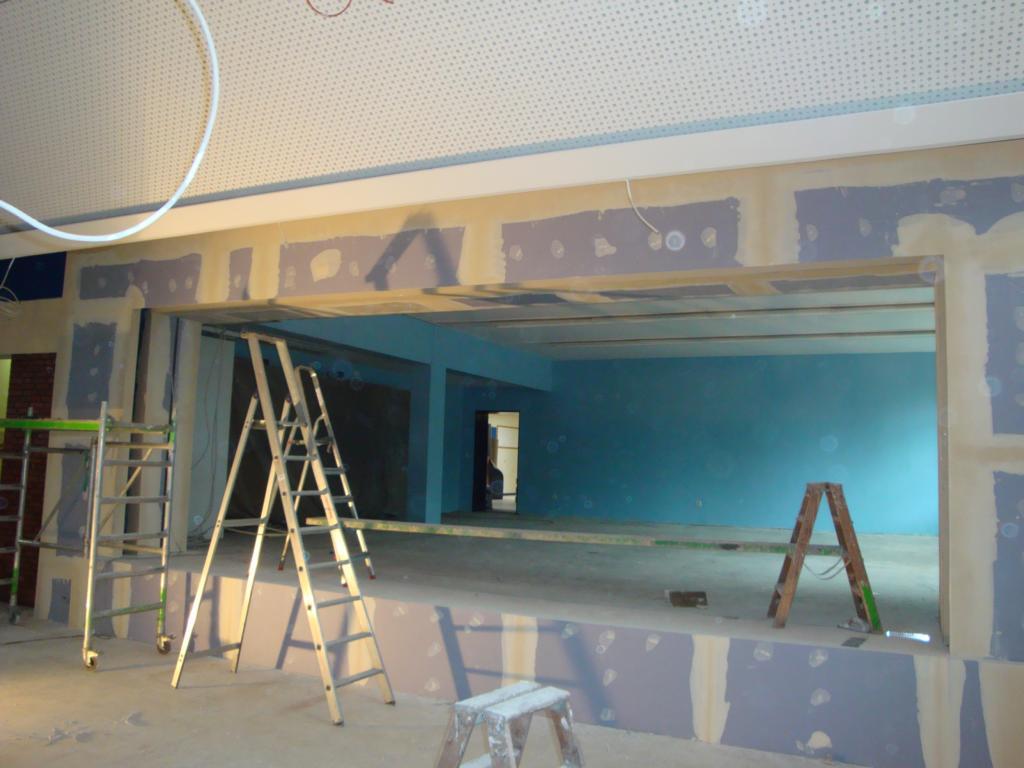 drywall acoustic construction interior